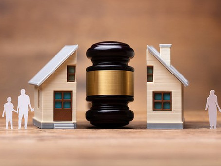 How are things divided in a California divorce?