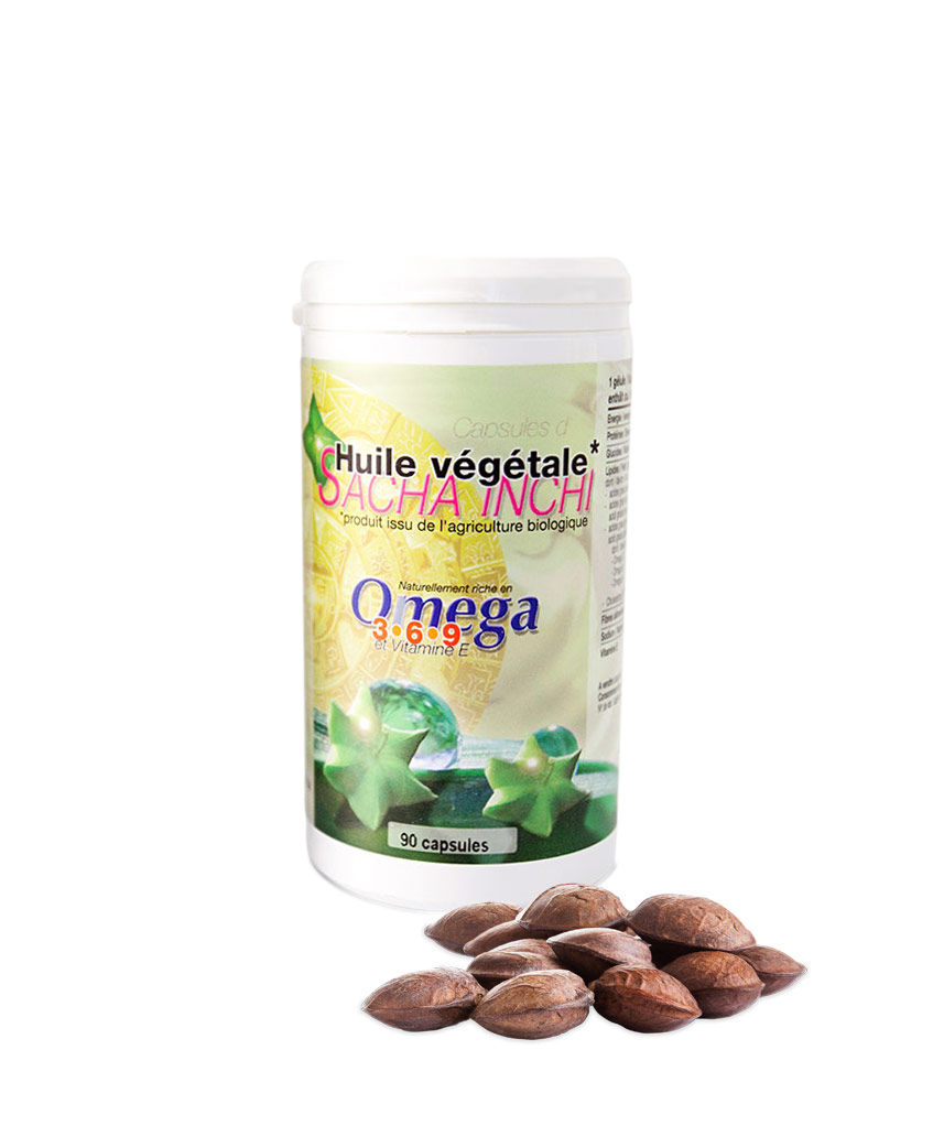 Stress - Anti-âge - Sacha Inchi en capsules