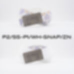 ภาพขนาดย่อ: เข็มขัด MIN BELT หัวเข็มขัดเงิน ลาย P2 สายขาว/ลาย P1