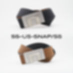 ภาพขนาดย่อ: เข็มขัด MIN BELT หัวเข็มขัดสีเงิน สาย USUAL (ดำ/น้ำตาล)