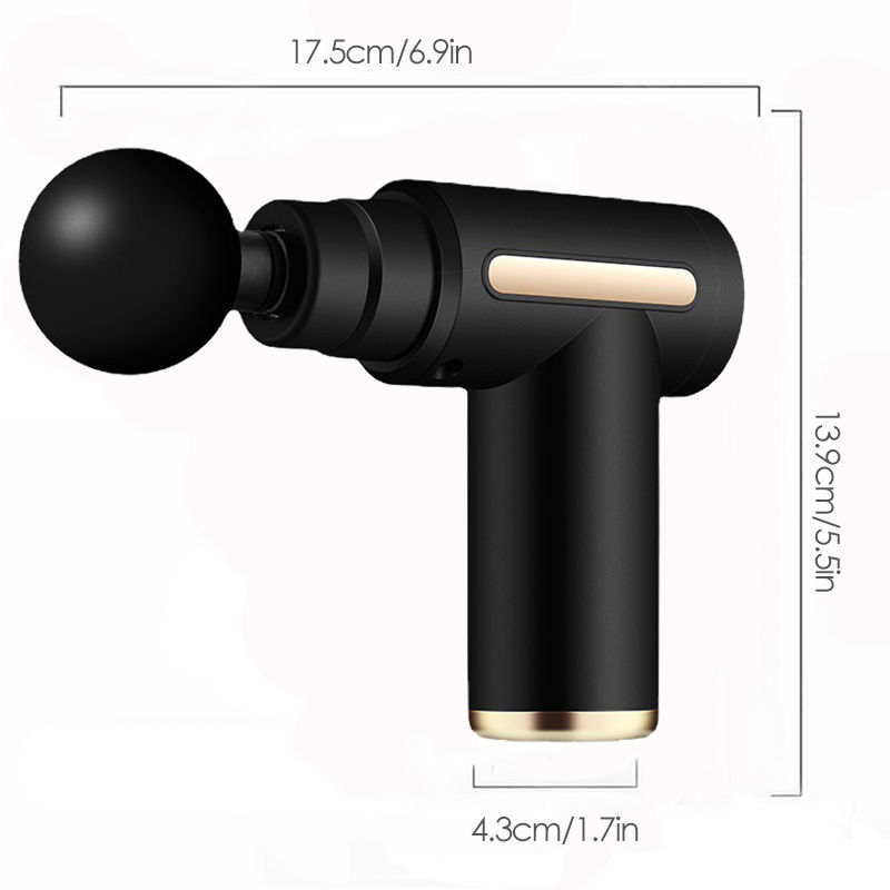 Thumbnail: 30 Level Massage Gun Fascia Deep Muscle Relax Body Neck Massager Electric Fitnes