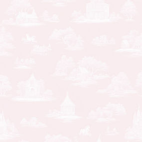 Pink and White Toile Nursery Wallpaper.jpg