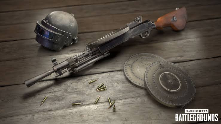 Pubg Gun - Dp 27 ( Degtyaryov machine gun ) world war 2 gun