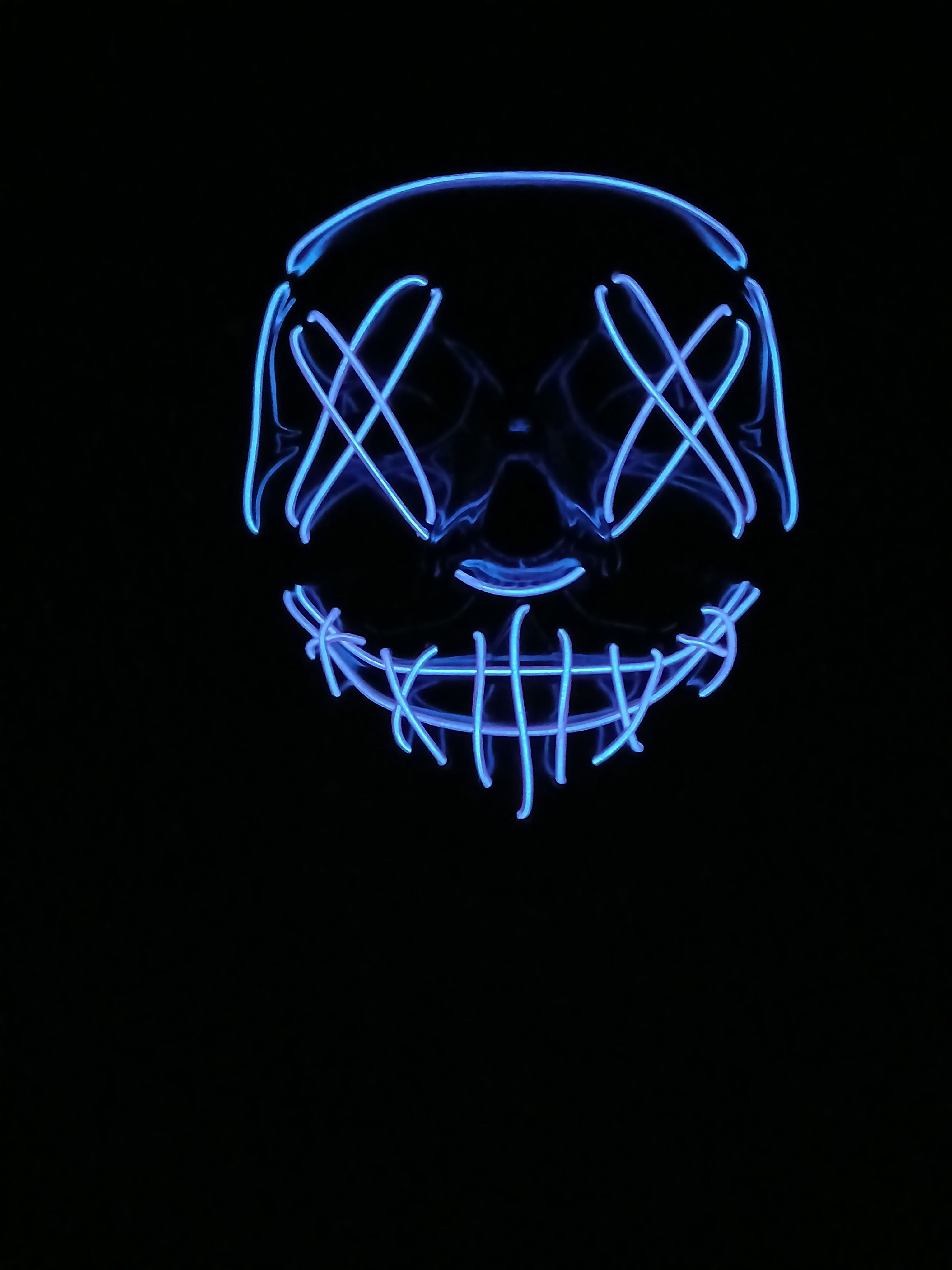 LED Blue XX Eye Mask