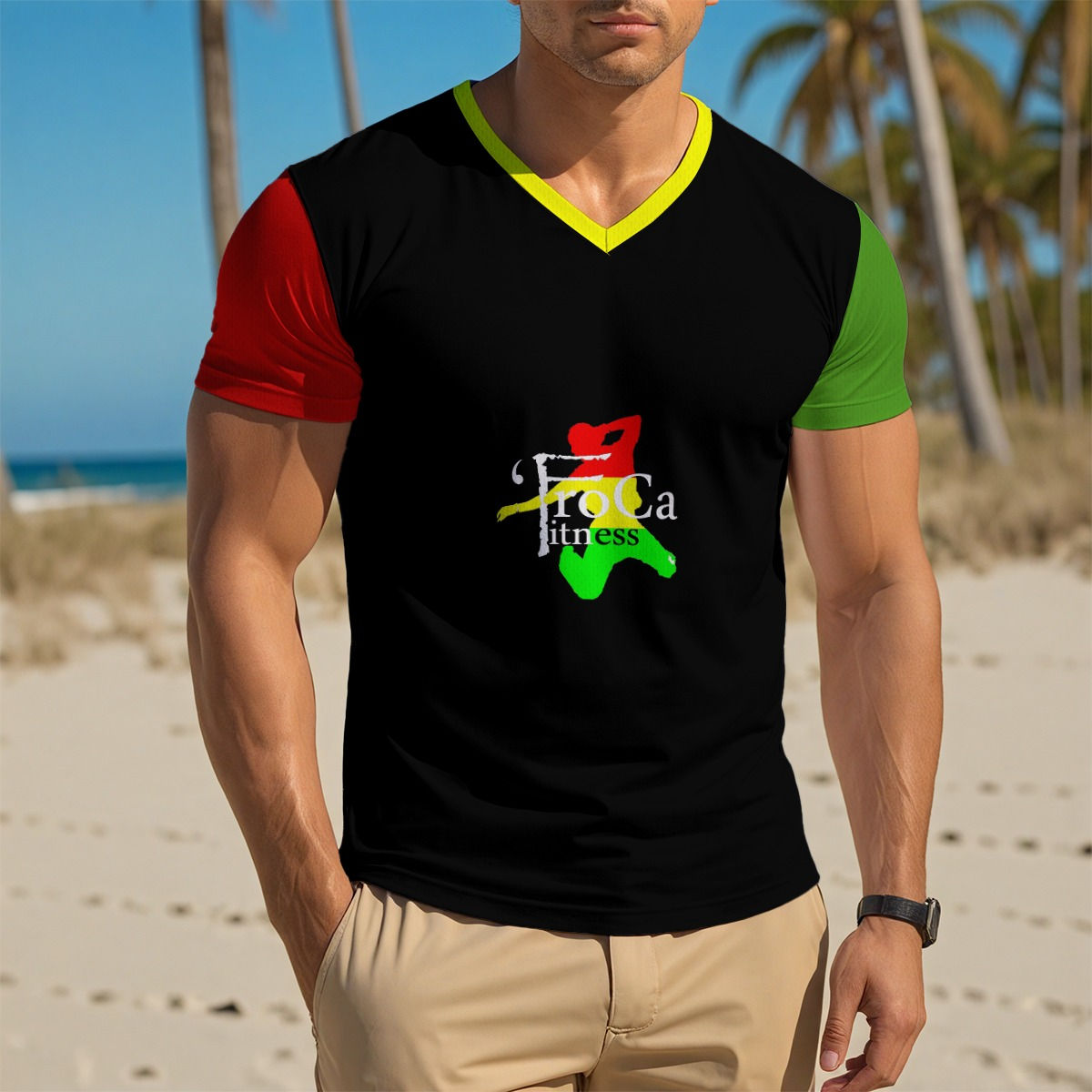 'Froca V-Neck T-Shirt