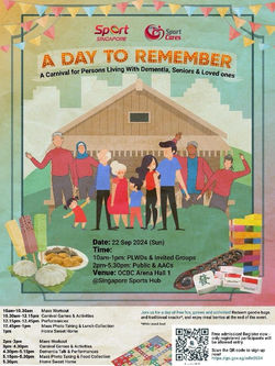 dementia awareness talk Sports SG by Pacific Rehab Dementia