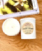 two candles and a book