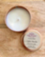 Coffee Mocha Coconut Soy Candle by Ajnayoga, handmade in Lachen, Switzerland