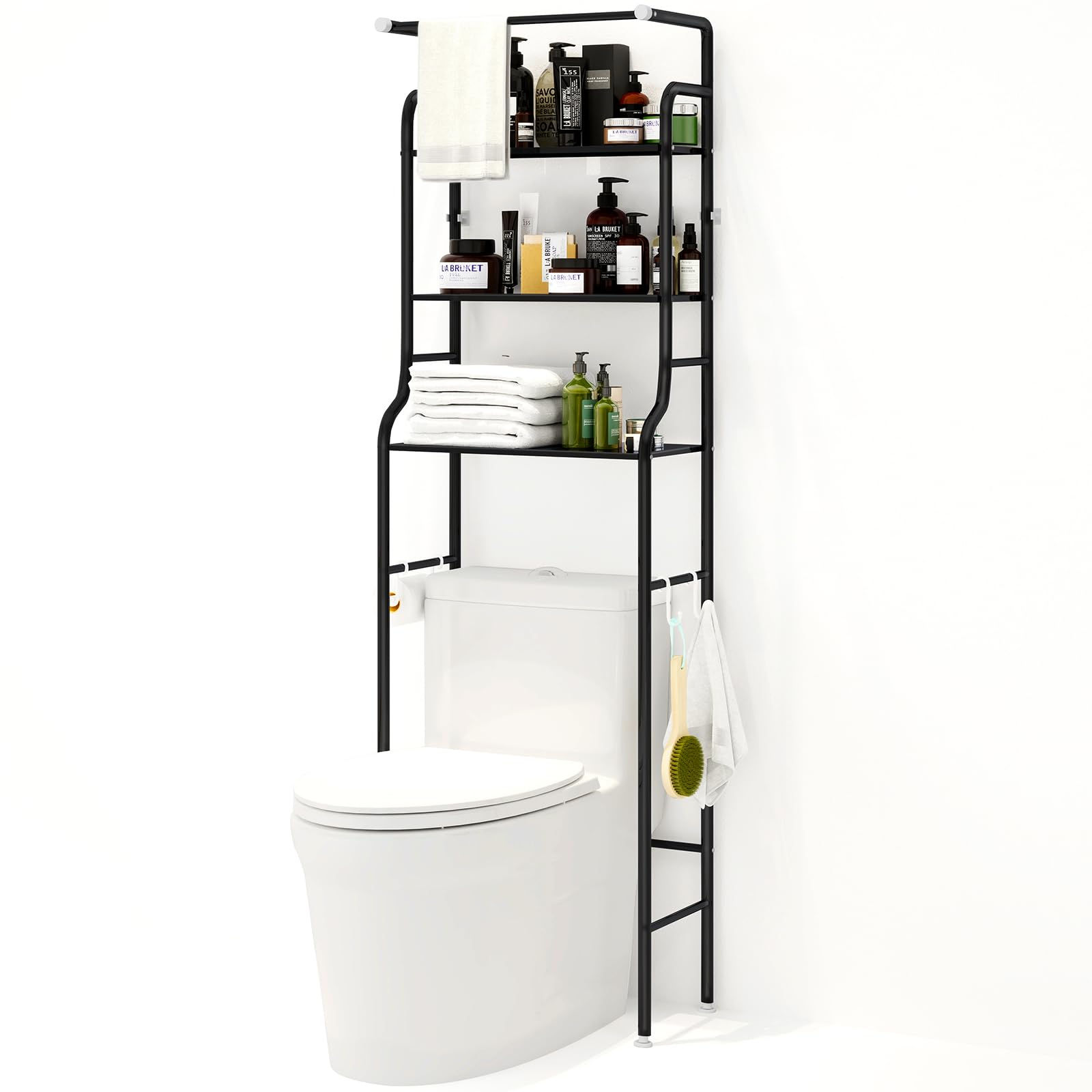 HandyHome Freestanding Over the Toilet and Washing Machine Storage Shelf