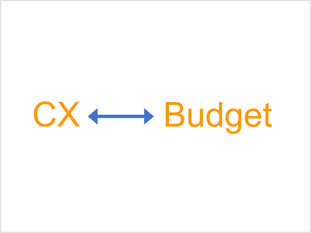 CX And the Budget Process. Transit Customer Experience.