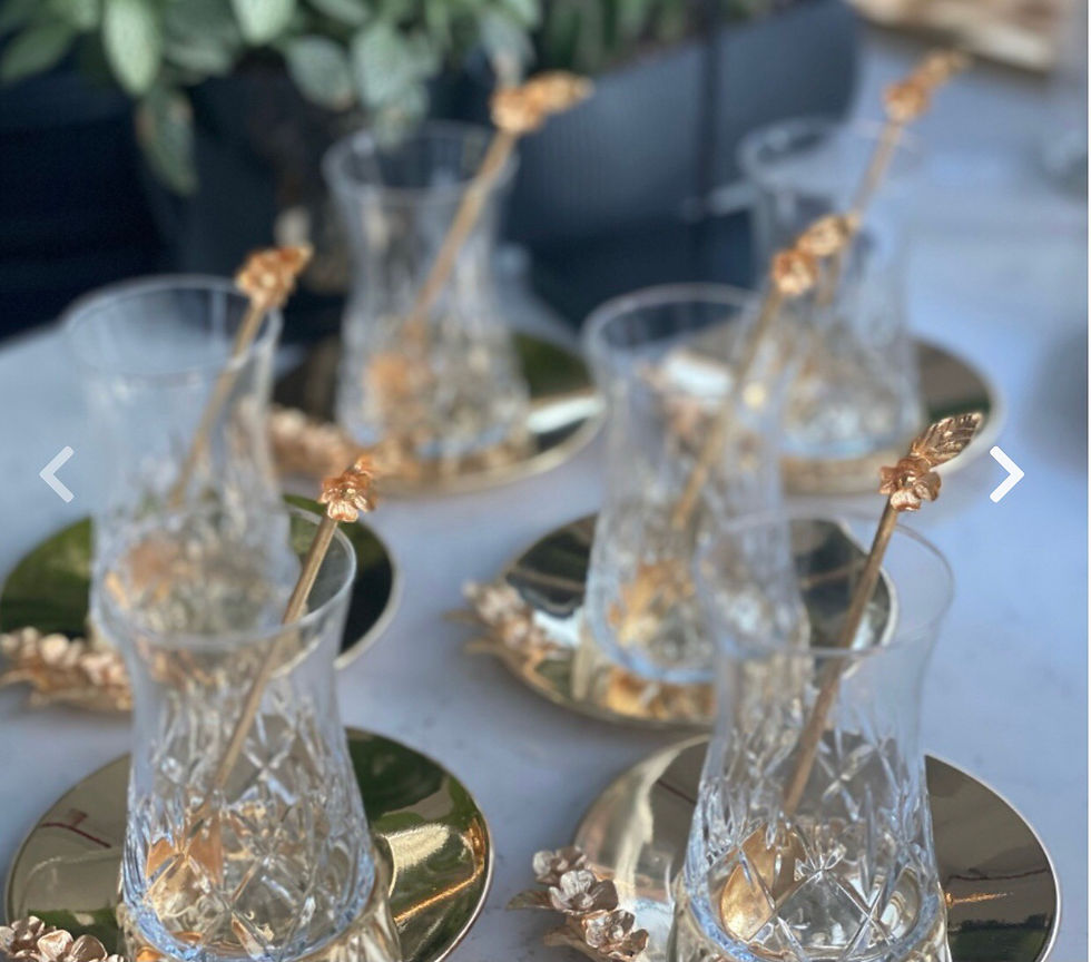 Thumbnail: Flower- Tea spoon set- set of 6