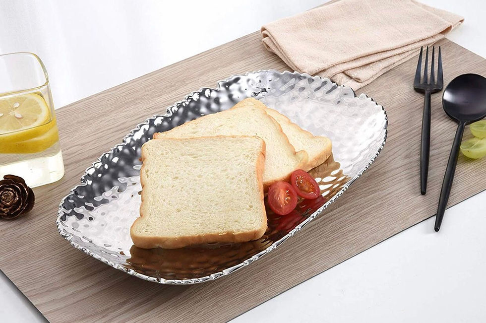 Thumbnail: Silver Serving Platter- Small