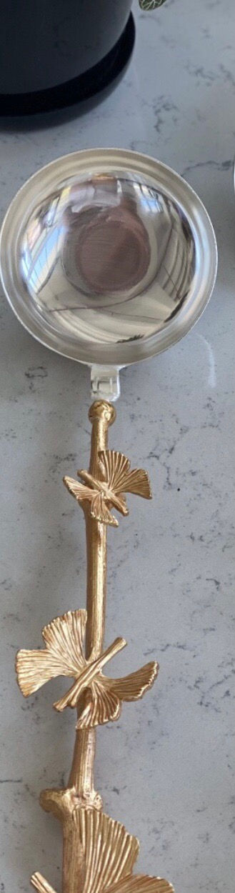 Thumbnail: Butterfly soup  serving spoon/ladle - Mix colour 