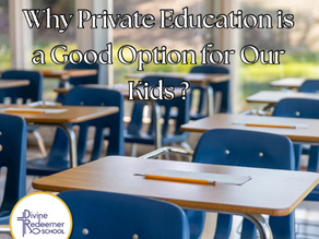 A private school classroom creating a focused and engaging learning environment.