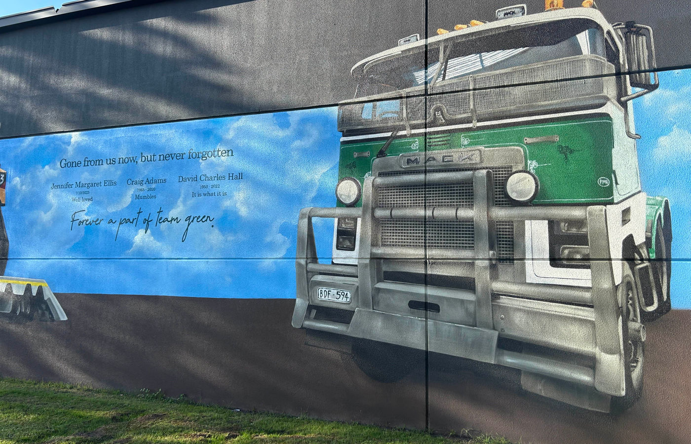 Doolans Heavy Haulage mural project by Gradient