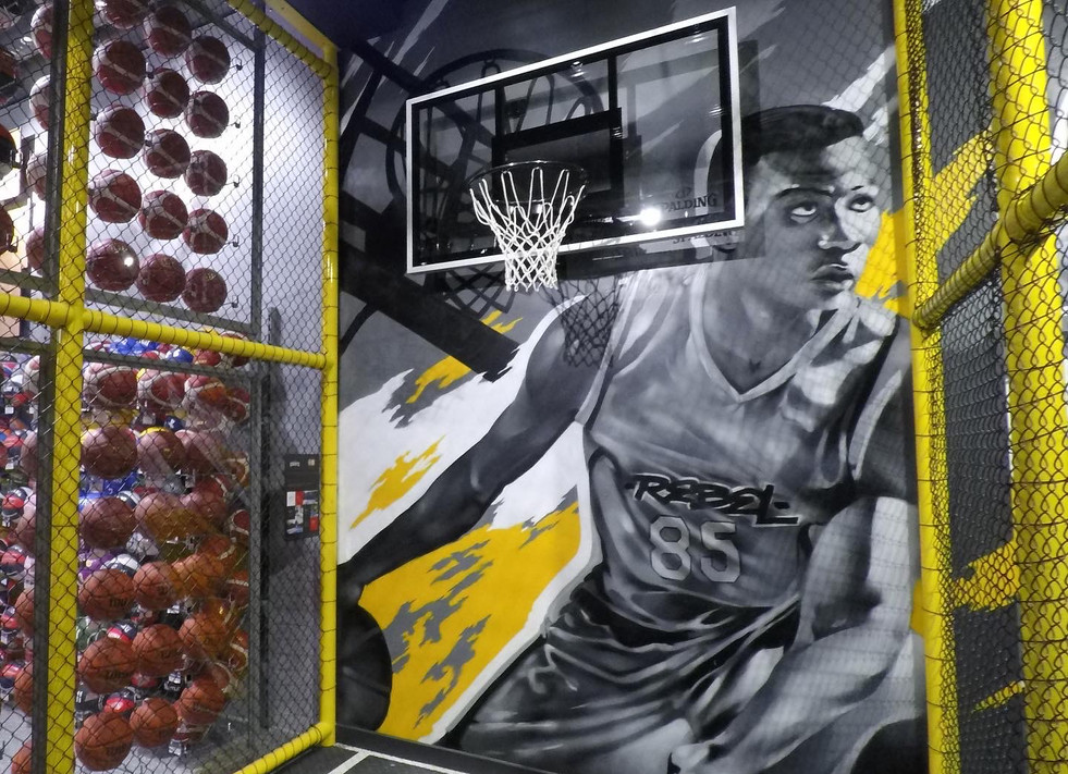 Rebel Sport Half Court