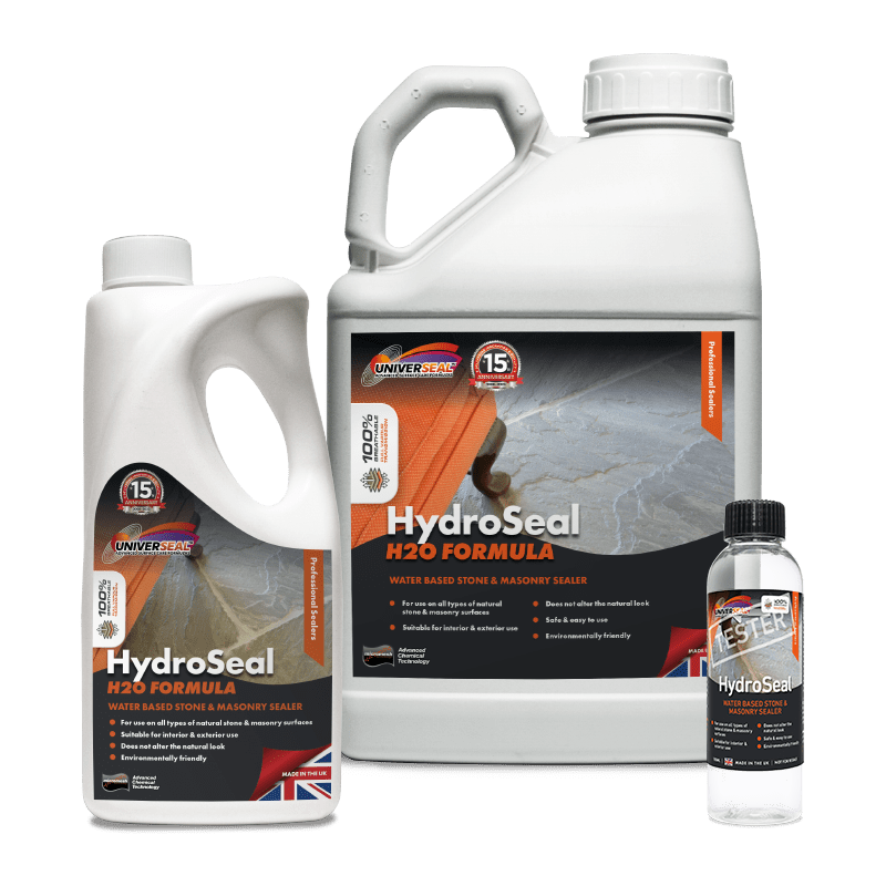 Universeal HydroSeal – Water-Based Stone & Masonry Impregnator Sealer