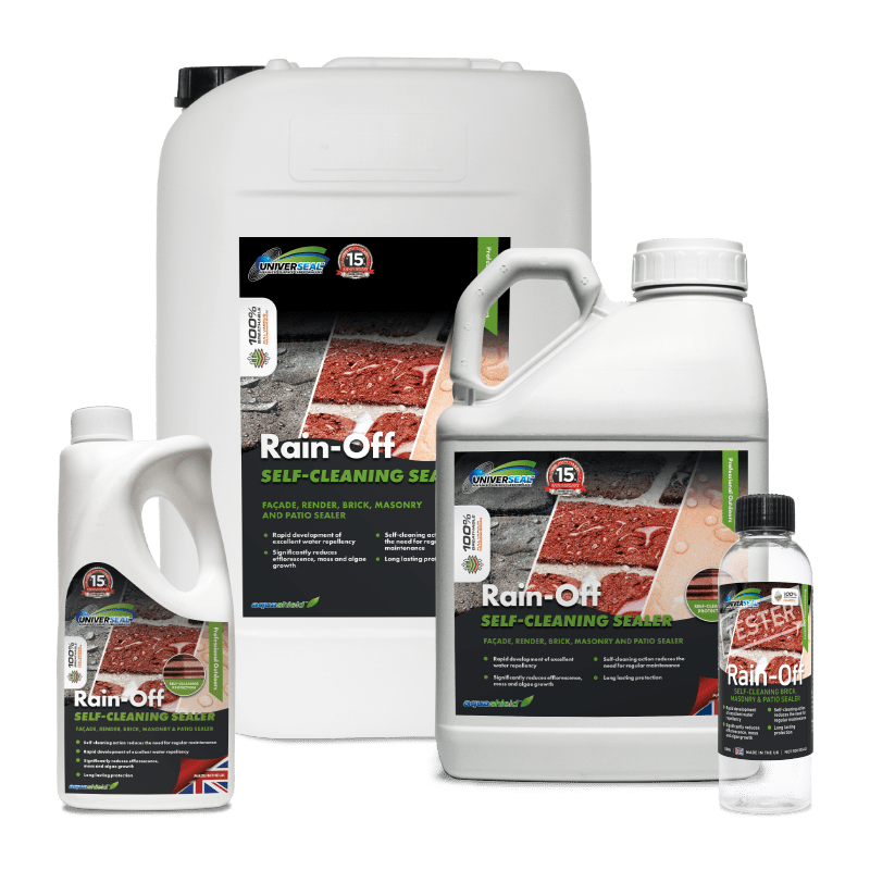 Rain-Off -Self-Cleaning Masonry & Façade Sealer
