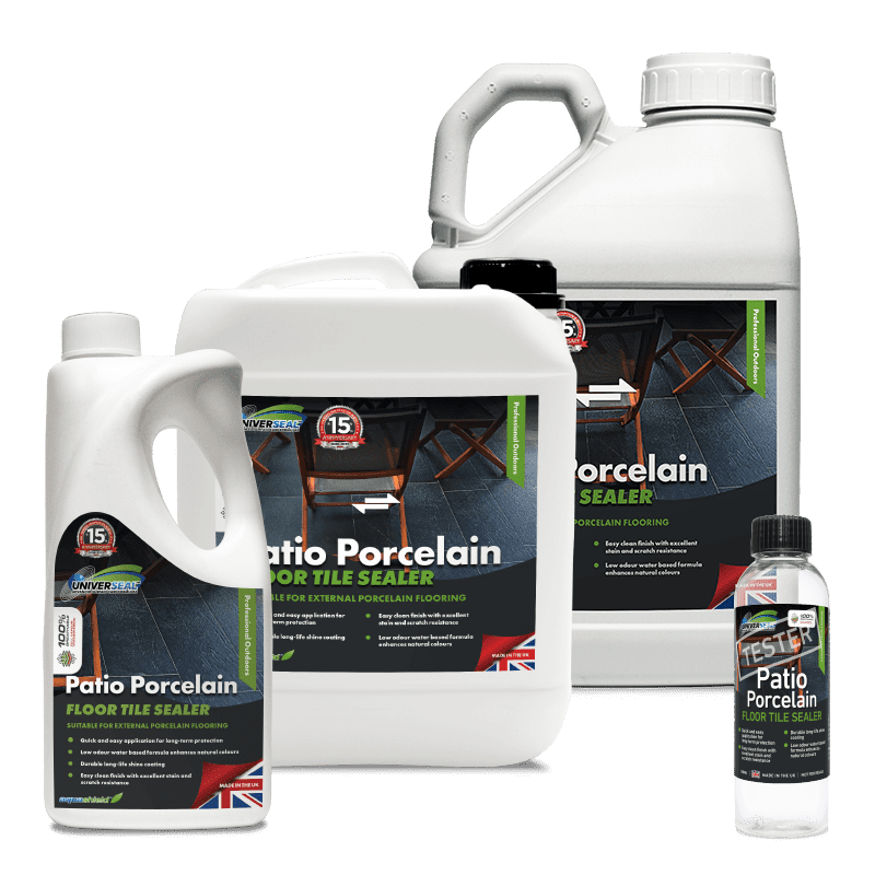 Professional Porcelain Tile Sealer – Outdoor Sheen Finish