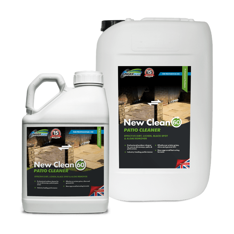 Universeal New Clean 60 Patio Cleaner – Professional Black Spot & Algae Remover