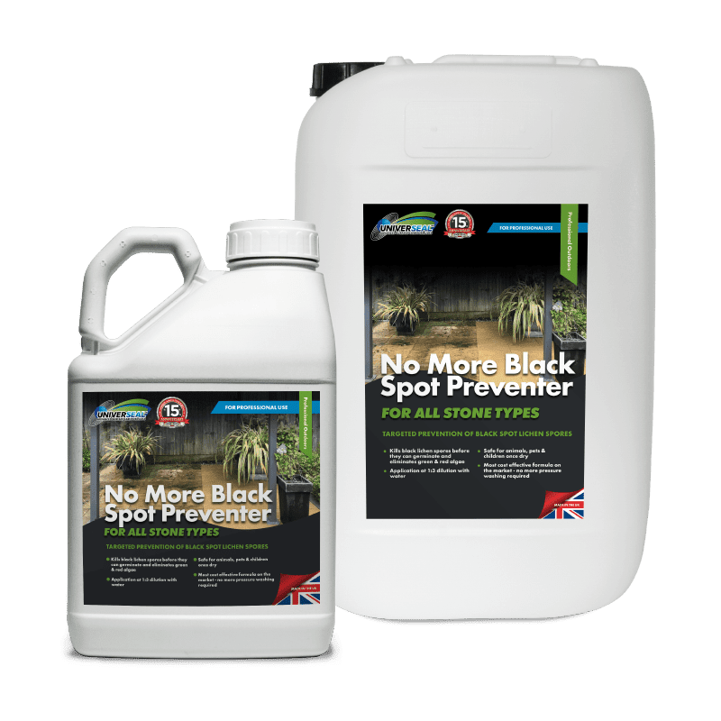 Professional Black Spot Preventer for Patios & Stone Surfaces