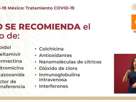 NO hay un tratamiento autorizado para el COVID-19 leve.