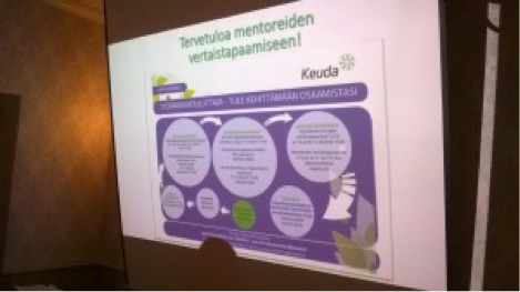 Keudan oppisopimuskeskuksen valmennustarjooma työpaikkakouluttajille ja yrittäjien mentoreille