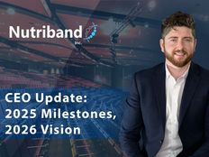 Nutriband CEO Publishes Letter to Shareholders