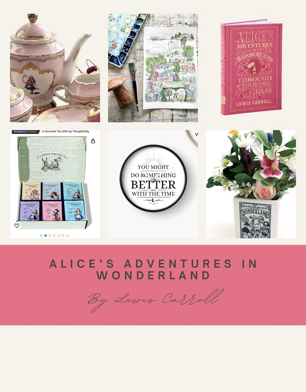 "Exploring the Enchanting World of Alice's Adventure's in Wonderland"