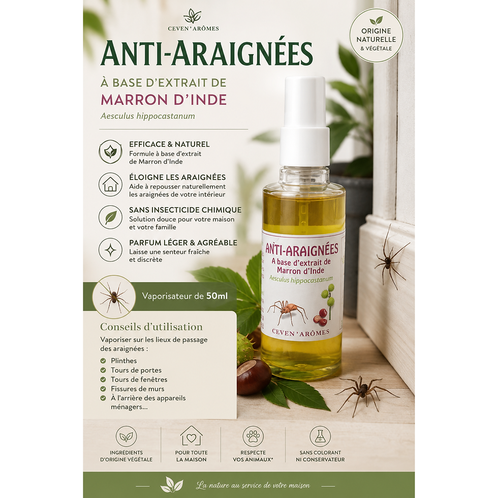 spray anti araignées