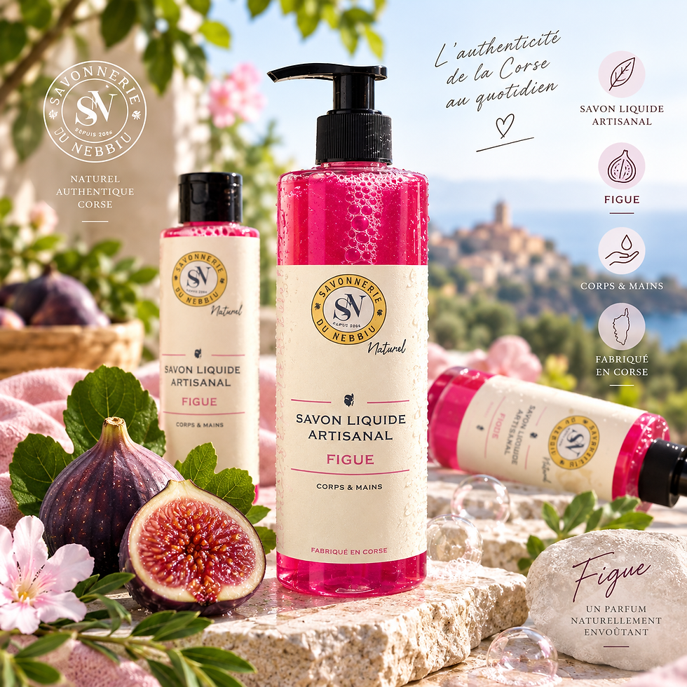Savon liquide artisanal Figue
