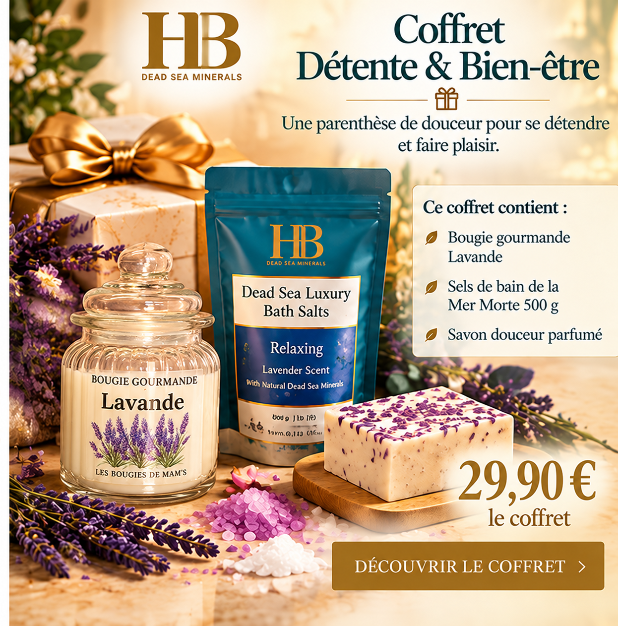 Coffret Douceur & Bien être