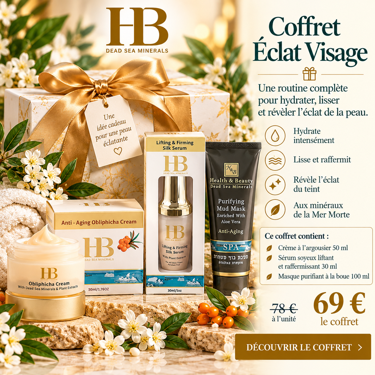 Coffret éclat Visage