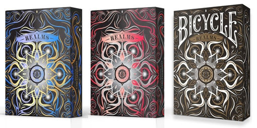 Bicycle Realms - 3 Deck Set