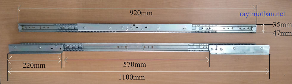 ray trượt bàn dài 920mm
