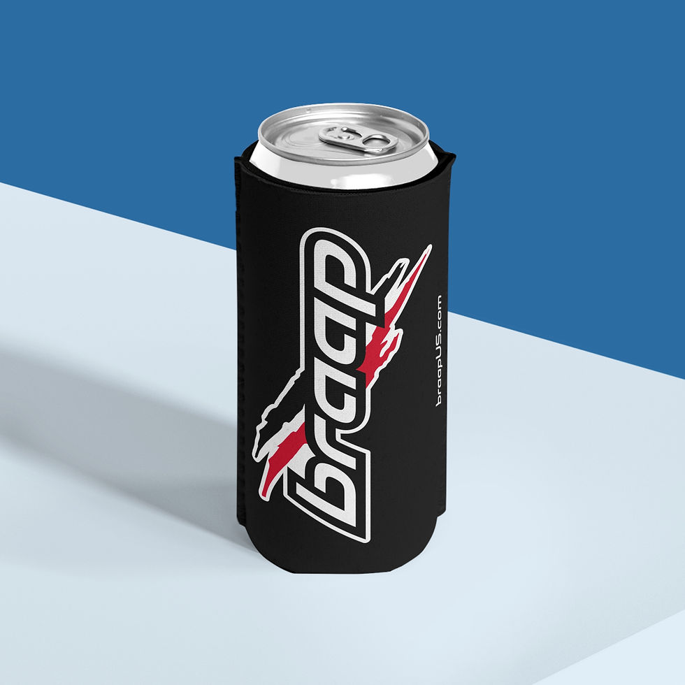 Thumbnail: BRAAP Slim Can Cooler – Stubby Cooler