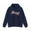Thumbnail: Navy blue BRAAP Logo Hoodie Pullover Sweatshirt, front view, white background, stylish design.