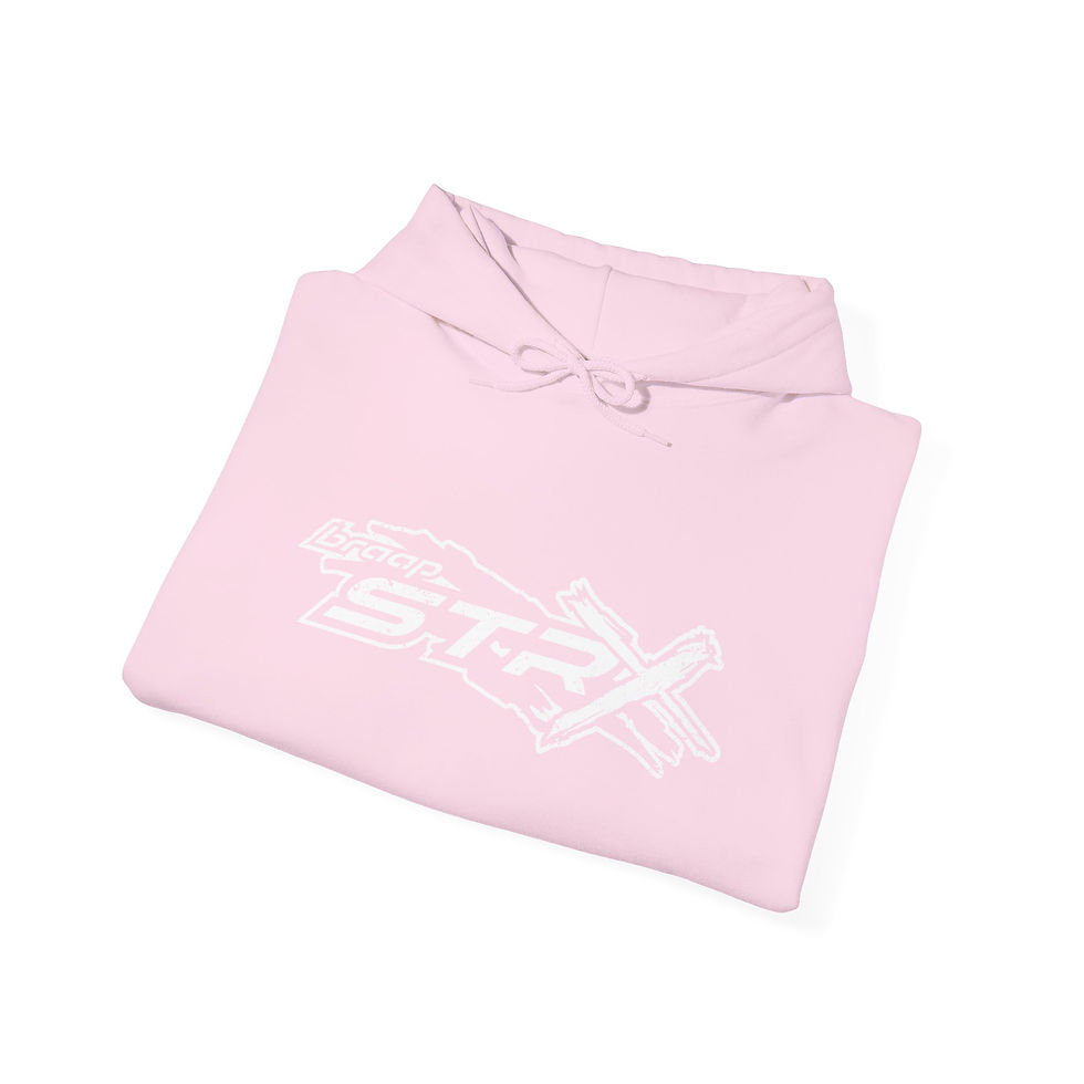 Thumbnail: BRAAP STR-X Logo Hoodie Pullover Sweatshirt — Various Colors