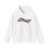 Thumbnail: White hoodie with BRAAP logo, pullover sweatshirt, stylish and comfortable outfit.