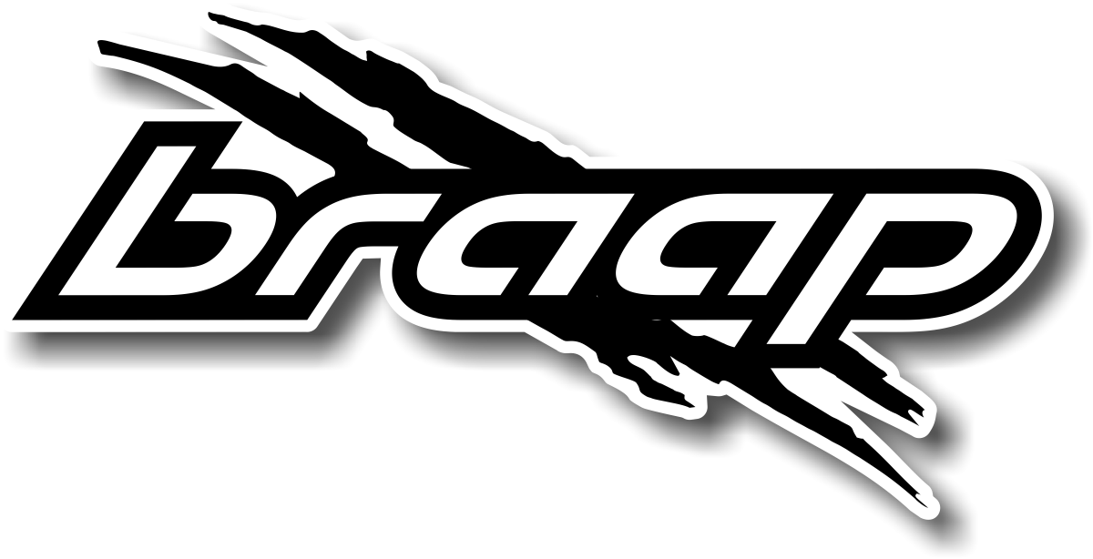 BRAAP Sticker - Digital Print - Various Sizes