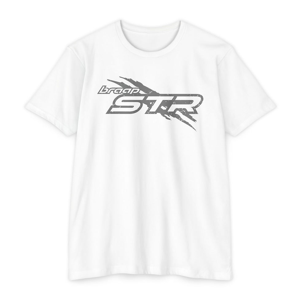 Thumbnail: BRAAP STR 1 Graphic T‑Shirt - Logo Front — Various Colors