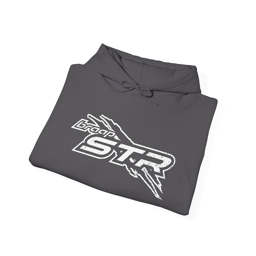 Thumbnail: BRAAP STR Logo Hoodie Pullover Sweatshirt — Various Colors