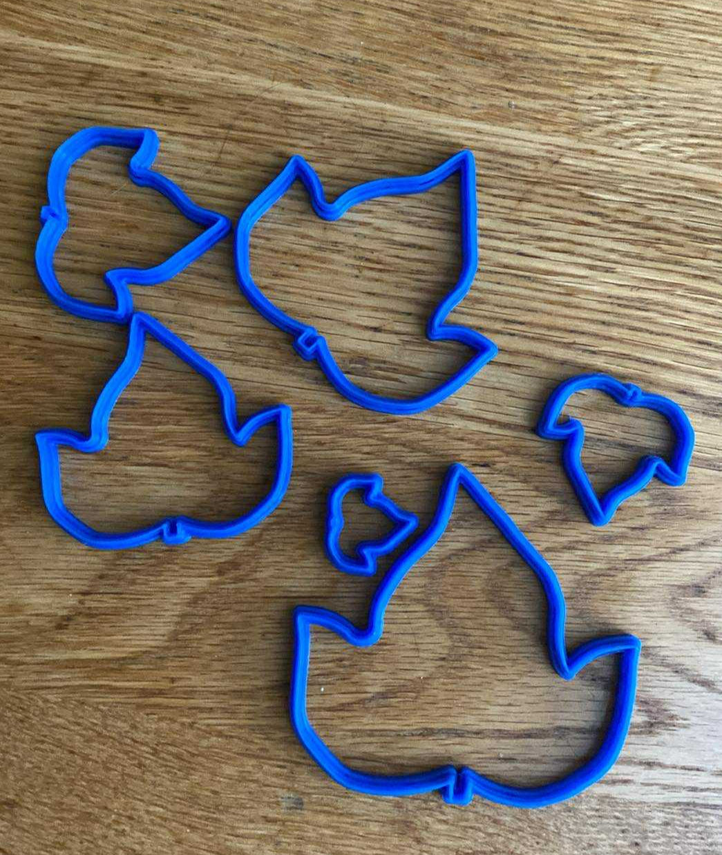 Ivy Leaf Set B - Alan Dunn Collection