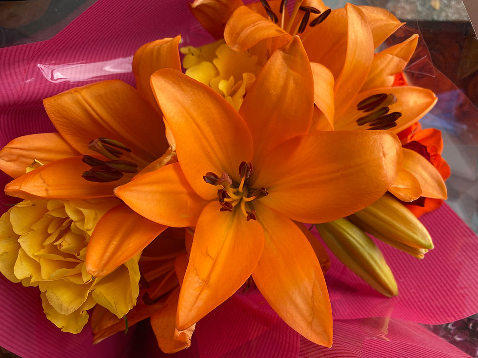 Thumbnail: Lily Petals and Leaves