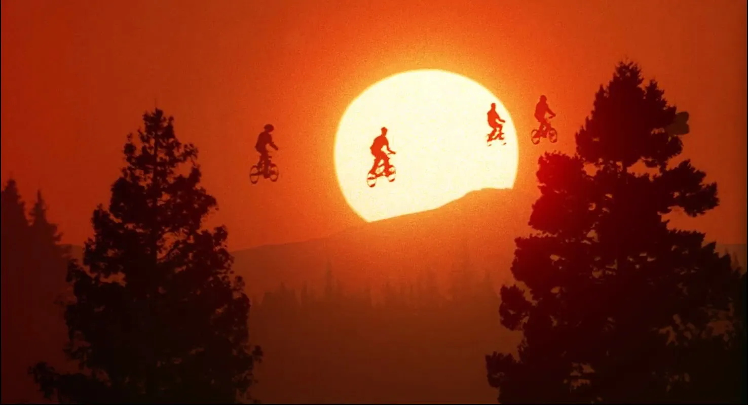 Plano épico de E.T.