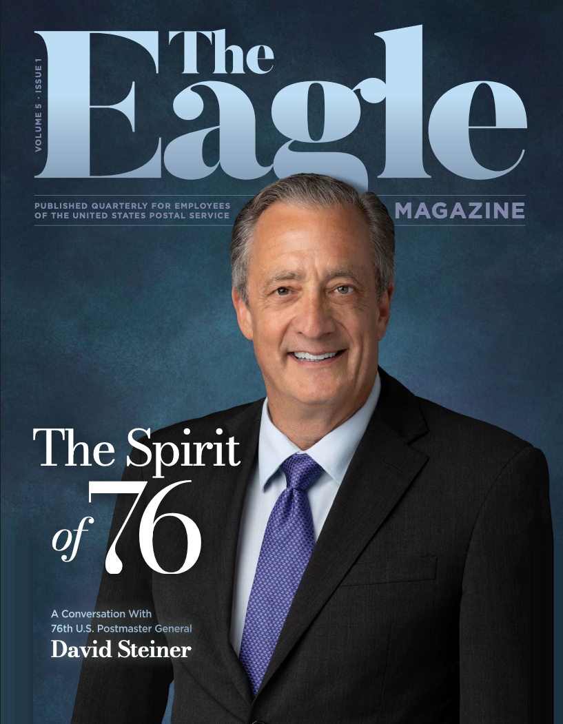 The Eagle Magazine: A conversation with 76th U.S. Postmaster General David Steiner