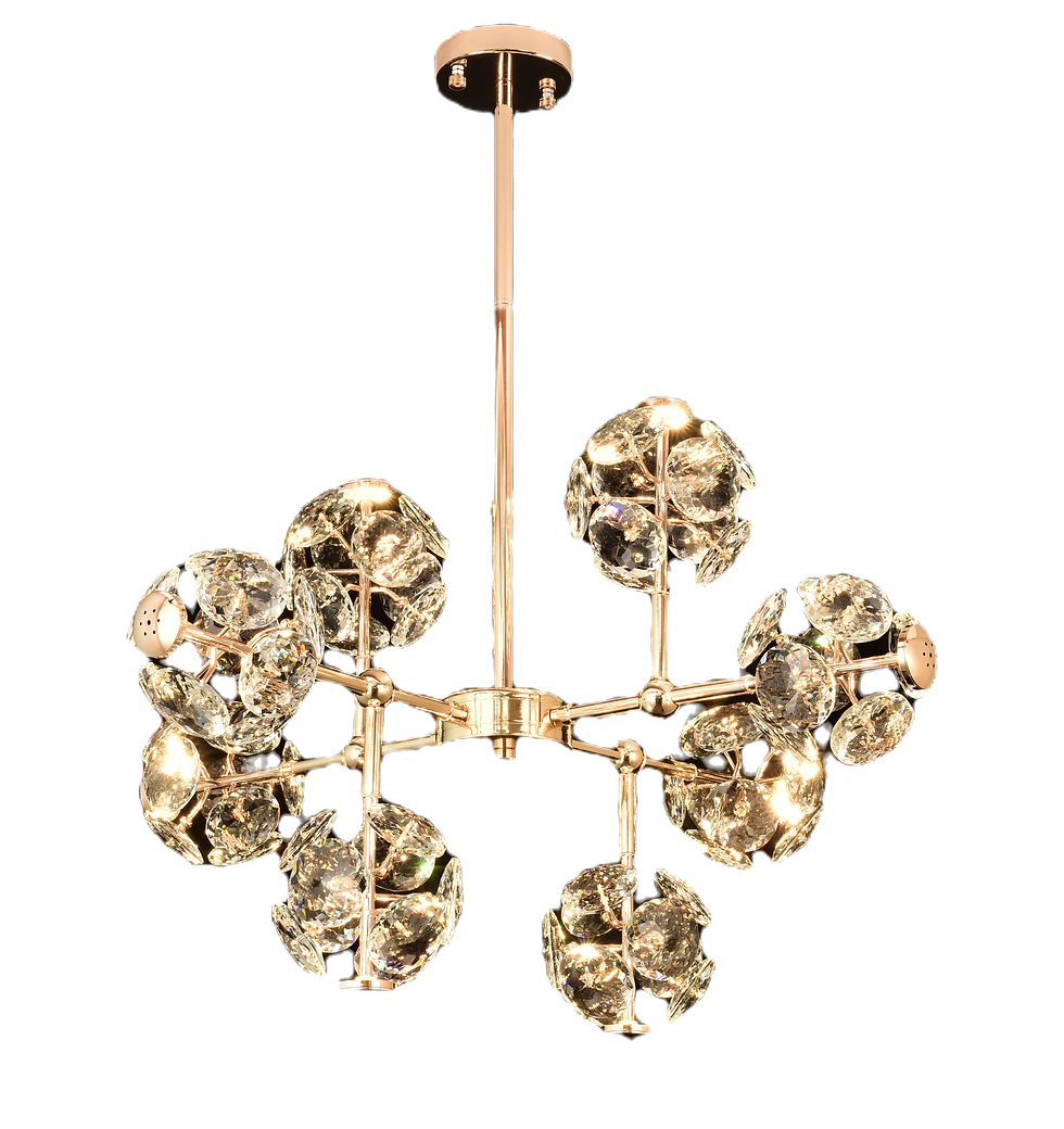 Chandelier PD-P68184-8-CHAMP Series