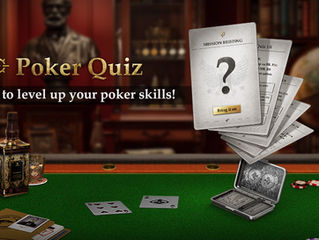 Poker Quiz — Level Up Your Poker Skills Every Day
