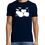Thumbnail: Drum kit silhouette mens T-shirt