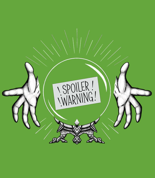 Thumbnail: Kid's Fit Hoodie - Spoiler Warning! Fortune Teller